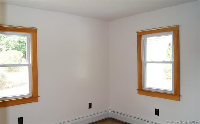 16 Walnut St (Pawcatuck), Unit Pawcatuck Stonington, CT 06379 - unfurnished room with a baseboard radiator