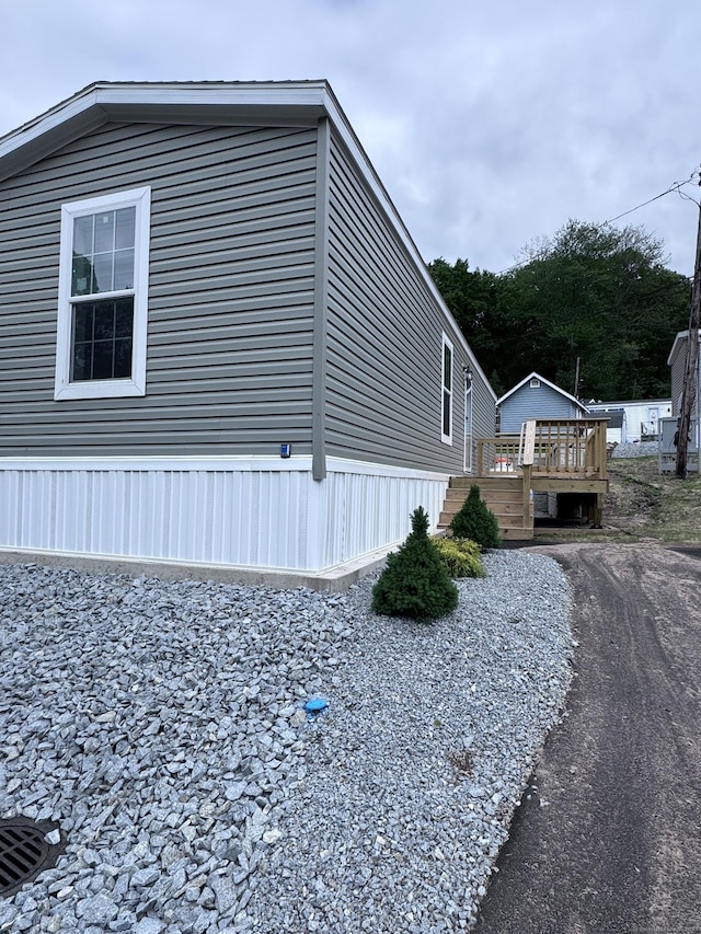 4 N Ter, Vernon, CT 06066 - view of home's exterior featuring a wooden deck