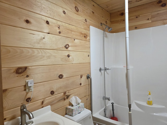 80 John Mack Rd, Hampton, CT 06247 - full bath featuring bathtub / shower combination, toilet, and a sink