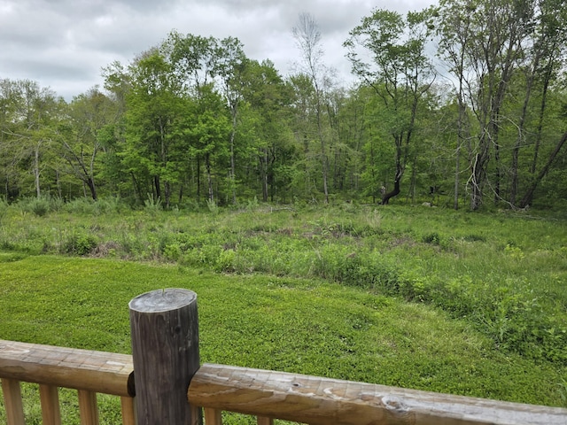 80 John Mack Rd, Hampton, CT 06247 - view of yard with a wooded view