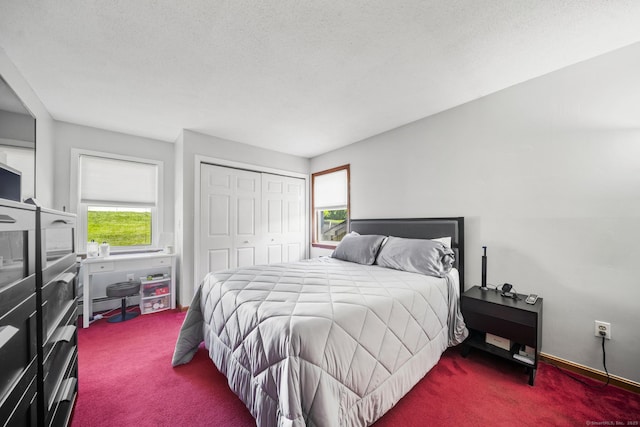 18 Kimberly Dr, Enfield, CT 06082 - carpeted bedroom featuring multiple windows and a closet
