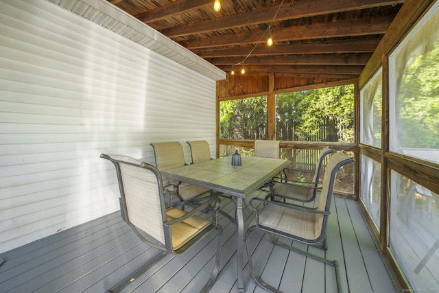 18 Kimberly Dr, Enfield, CT 06082 - sunroom / solarium with outdoor dining area and plenty of natural light