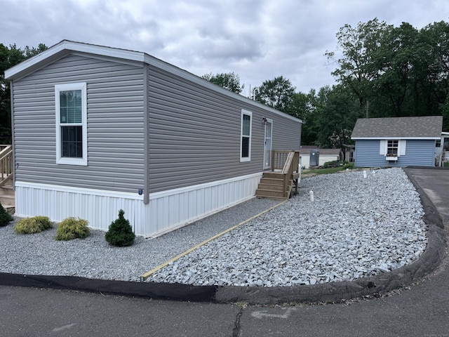 7 Middle Ter, Vernon, CT 06066 - view of side of property featuring an outdoor structure