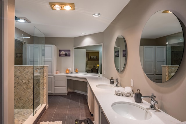291 Peddlers Rd, Guilford, CT 06437 - full bath featuring a shower stall and double vanity