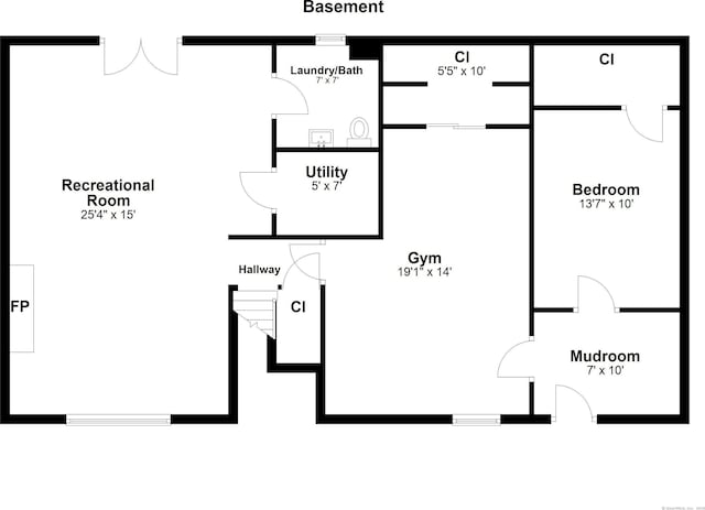5 Stevens St, Bridgeport, CT 06606 - property floor plan