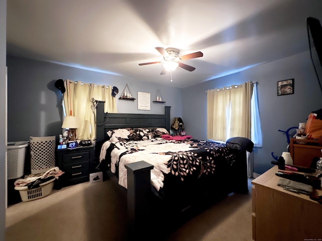 29 Hooker Rd, Bridgeport, CT 06610 - bedroom with carpet flooring and ceiling fan