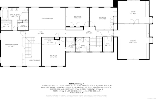 96 Norrans Ridge Dr, Ridgefield, CT 06877 - view of home floor plan