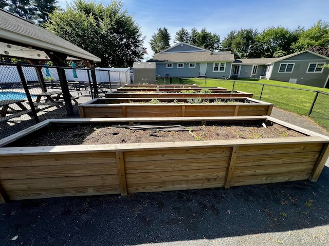 4 Cedar Grove Rd, Southington, CT 06489 - view of yard featuring a vegetable garden