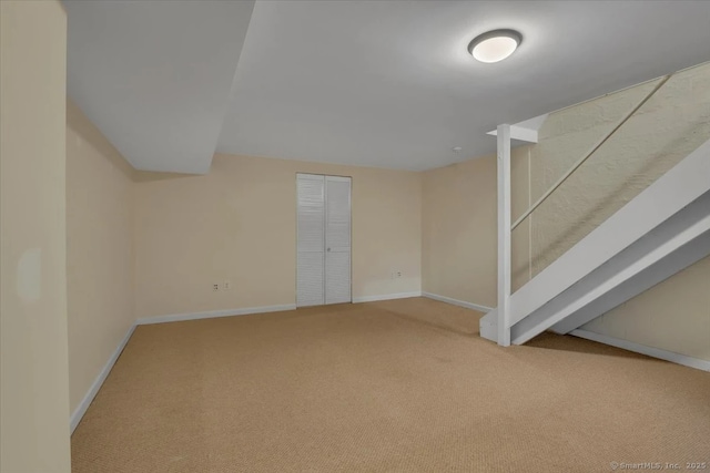 165 Hampton Ct Unit 165, Newington, CT 06111 - finished below grade area featuring carpet floors and baseboards