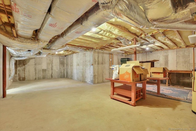 503 Dzen Way Unit 503, South Windsor, CT 06074 - view of unfinished basement