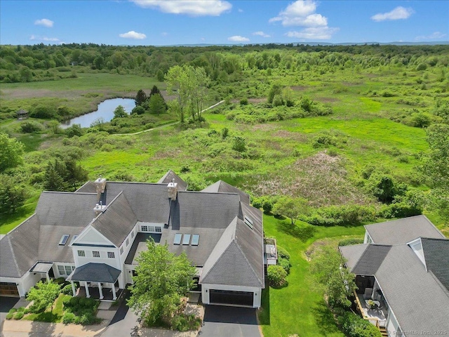 503 Dzen Way Unit 503, South Windsor, CT 06074 - view of subject property featuring a heavily wooded area and a nearby body of water