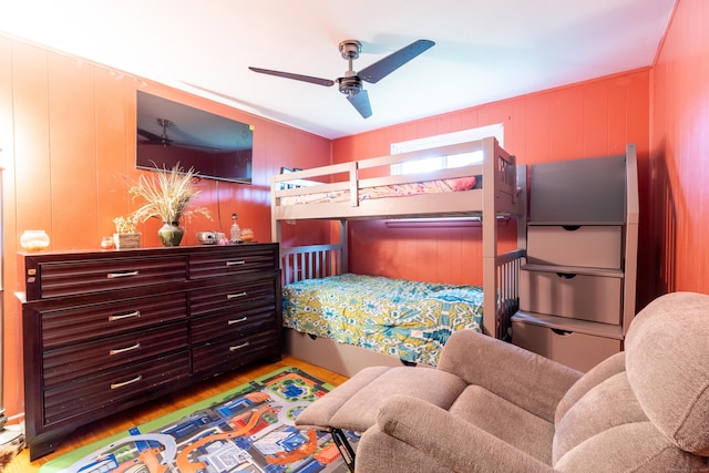 165 Scantic Meadow Rd, South Windsor, CT 06074 - bedroom featuring wood finished floors and ceiling fan