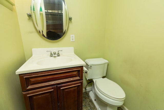 165 Scantic Meadow Rd, South Windsor, CT 06074 - bathroom featuring toilet, vanity, and baseboards