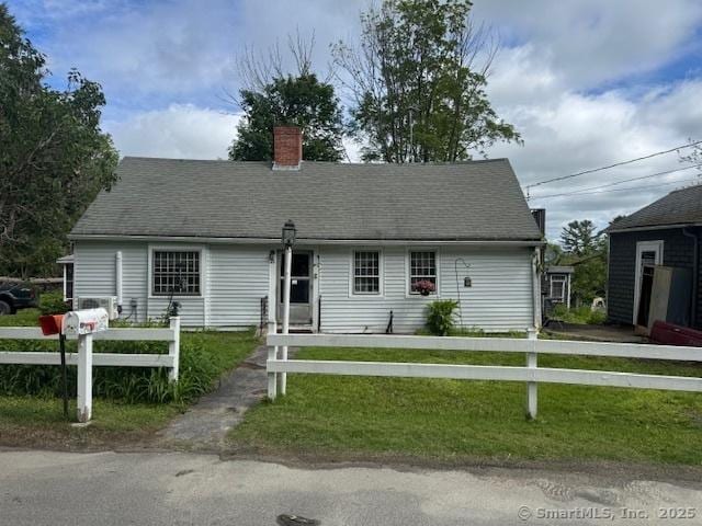 21 Clinic Rd, Pomfret, CT 06230 - view of front of house with a chimney