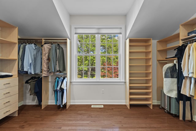 8 Hollow Oak Rd, Woodbridge, CT 06525 - spacious closet featuring wood finished floors