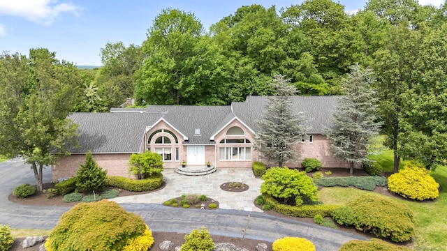 16 Timber Hill Rd, Prospect, CT 06712 - view of front of home featuring brick siding and a shingled roof