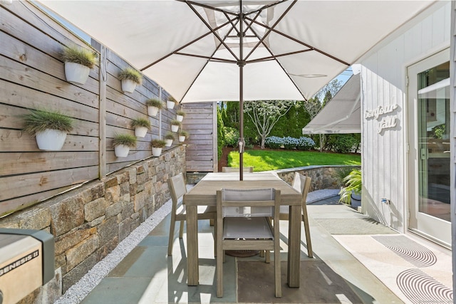 5 Compo Hill Ave, Westport, CT 06880 - view of patio / terrace featuring outdoor dining area