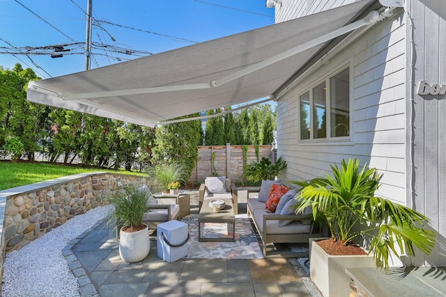 5 Compo Hill Ave, Westport, CT 06880 - view of patio featuring an outdoor hangout area