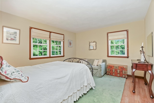 10 Crossland Pl, Norwalk, CT 06851 - bedroom with wood finished floors and baseboards