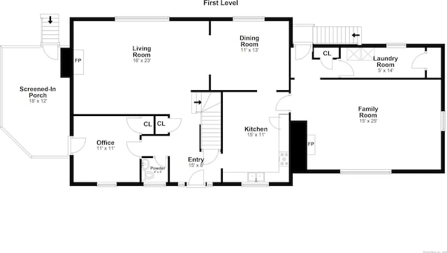10 Crossland Pl, Norwalk, CT 06851 - floor plan / room layout