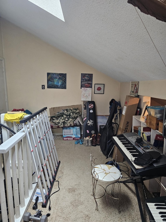 19 Polpis Ln Unit 19, Guilford, CT 06437 - bedroom featuring vaulted ceiling and carpet flooring