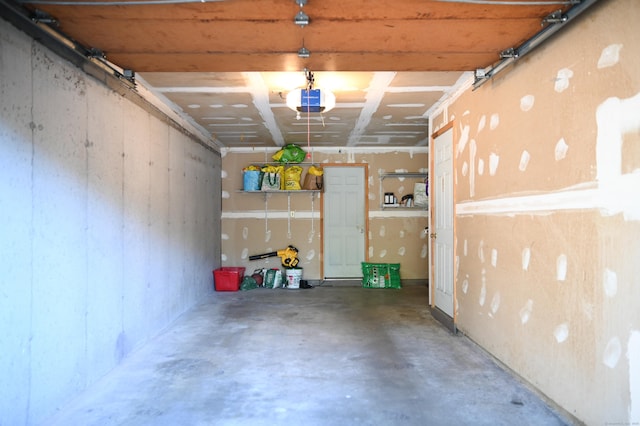 196 New Haven Ave Unit 217, Derby, CT 06418 - garage featuring a garage door opener