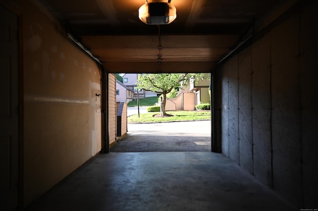 196 New Haven Ave Unit 217, Derby, CT 06418 - garage with a garage door opener