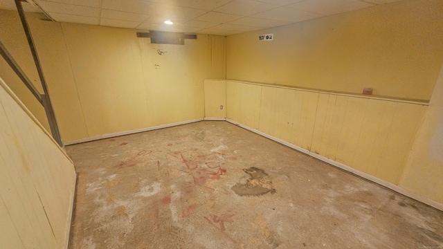300 High Path Rd Unit 300, Windsor, CT 06095 - finished basement featuring a paneled ceiling