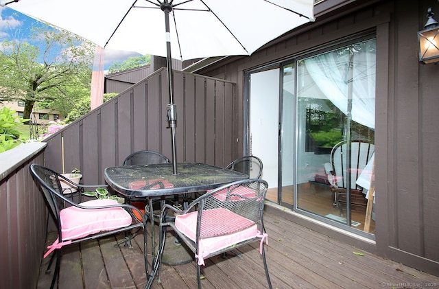 198 Mattabasset Dr Unit 198, Meriden, CT 06450 - wooden terrace featuring outdoor dining space