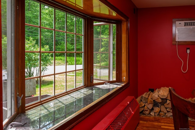 138 Baltic Hanover Rd, Sprague, CT 06330 - detailed view of a wall unit AC