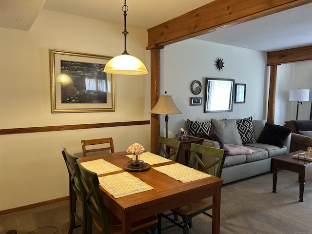 6 Deer Hill Ct Unit 6, Woodbury, CT 06798 - dining space featuring carpet flooring