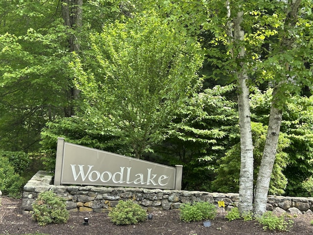 6 Deer Hill Ct Unit 6, Woodbury, CT 06798 - community sign featuring a wooded view
