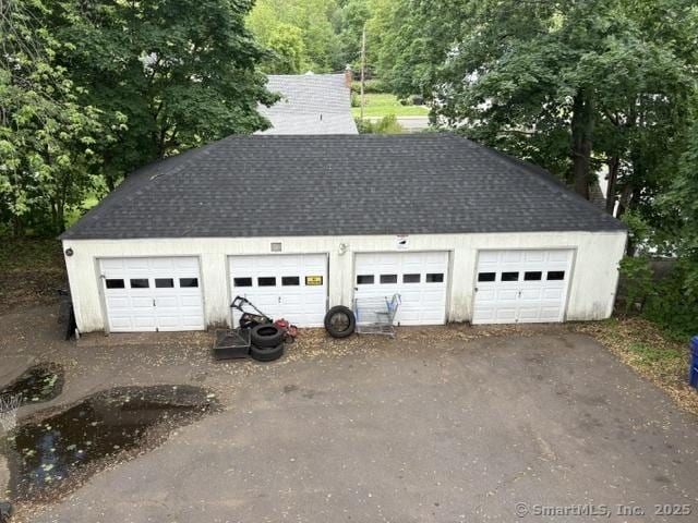 50 N St, Manchester, CT 06042 - view of detached garage