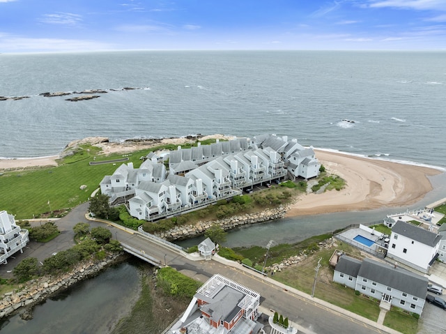 1 Mansfield Grove Rd Apt 205, East Haven, CT 06512 - drone / aerial view of a large body of water