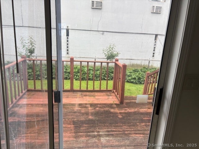 61 Clinton Ave Apt 6, Stamford, CT 06901 - doorway to outside with plenty of natural light and wood finished floors