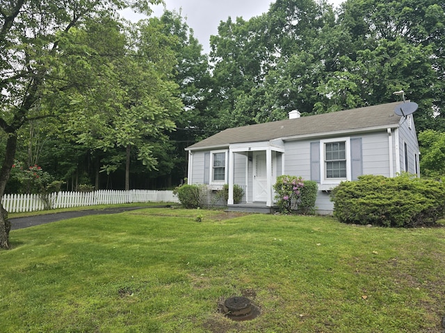 12 Wistar Ct, Darien, CT 06820 - view of front of property with a chimney and roof with shingles