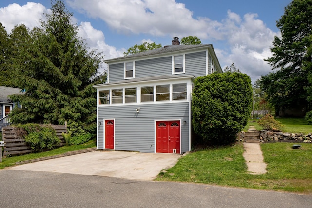 7 Lawrence Ave, North Canaan, CT 06018 - view of front of property featuring a chimney