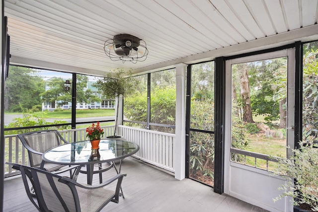 291 Hopmeadow St, Simsbury, CT 06089 - sunroom / solarium featuring outdoor dining space and healthy amount of natural light