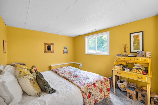 26 Legend Hill Rd Unit 26, Madison, CT 06443 - carpeted bedroom with a drop ceiling