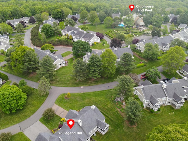 26 Legend Hill Rd Unit 26, Madison, CT 06443 - aerial view of residential area