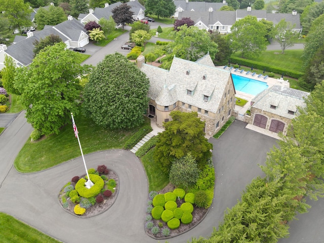 26 Legend Hill Rd Unit 26, Madison, CT 06443 - aerial view of residential area with a pool area