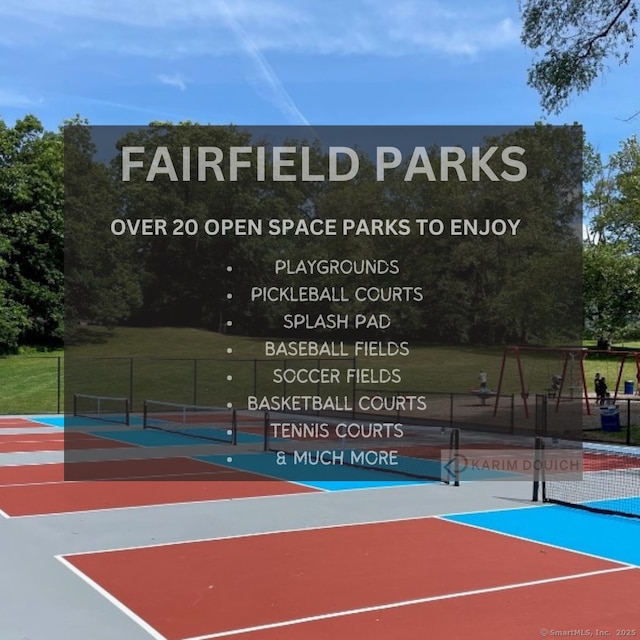 251 Soundview Ave, Fairfield, CT 06825 - view of tennis court