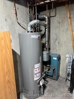 26 Guiel Pl Apt 5, Meriden, CT 06450 - utility room with water heater