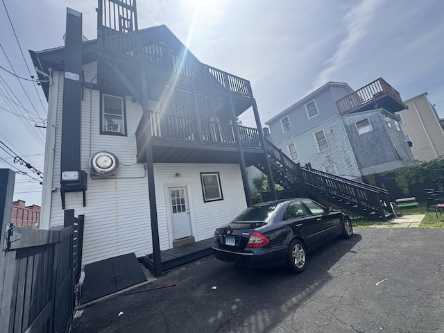 view of property