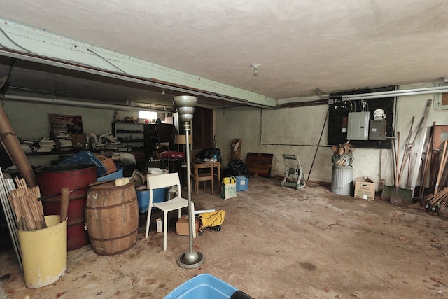 246 Ray Rd, New Haven, CT 06515 - below grade area with electric panel