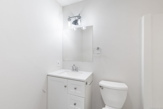 447 Palisado Ave, Windsor, CT 06095 - half bath with vanity and toilet