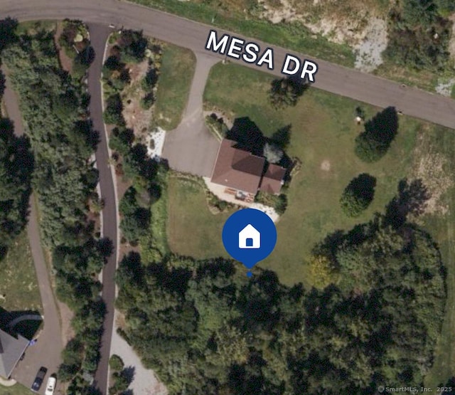 41 Mesa Dr, Bethany, CT 06524 - aerial view of property's location
