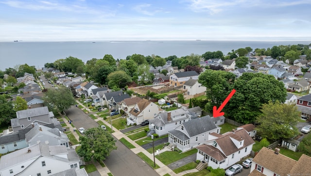 128 Grove Pl, West Haven, CT 06516 - view of property location featuring nearby suburban area and a large body of water