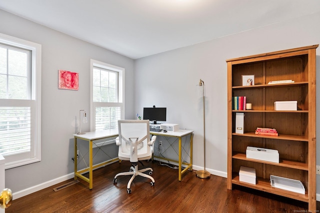 220 Bushy Hill Rd, Deep River, CT 06417 - office with wood finished floors and baseboards