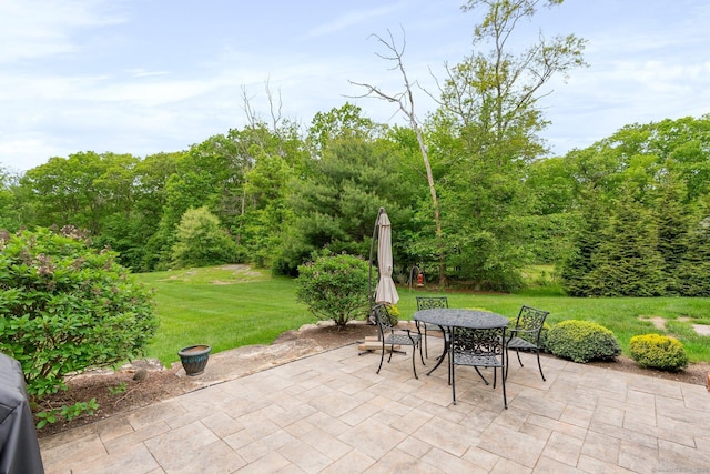 220 Bushy Hill Rd, Deep River, CT 06417 - view of patio / terrace featuring outdoor dining area